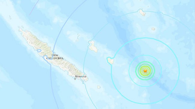 Dos sismos de 6,3 y 6,4 Richter sacudieron Nueva Caledonia, en el Pacífico Sur