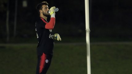 El arquero Fernando De Paul se ganó pifias durante su bautizo con la Roja