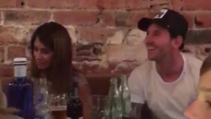 Maestro pizzero dejó impresionado a Lionel Messi con sus maniobras