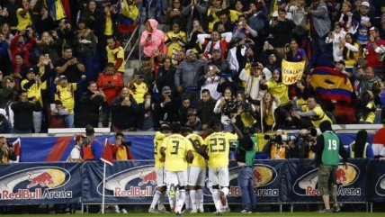 Juan Hernández anotó dos goles ante Costa Rica en su debut por la selección colombiana