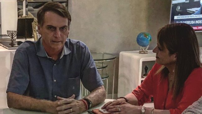 Bolsonaro en reunión con presidenta UDI: Admiro a Piñera desde su primer mandato