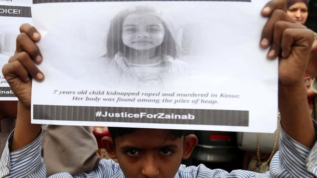 Pakistán ejecutó a asesino y violador de niña en caso que desató ola de protestas
