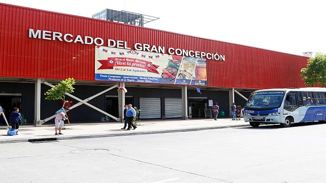 Clausuran Mercado Provisorio de Concepción por corte de luz
