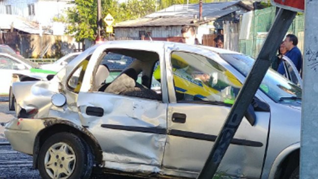 Tren que transportaba a estudiantes colisionó con vehículo menor en Temuco