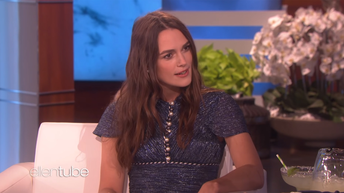 Keira Knightley prohíbe a su hija ver películas Disney por sus mensajes machistas