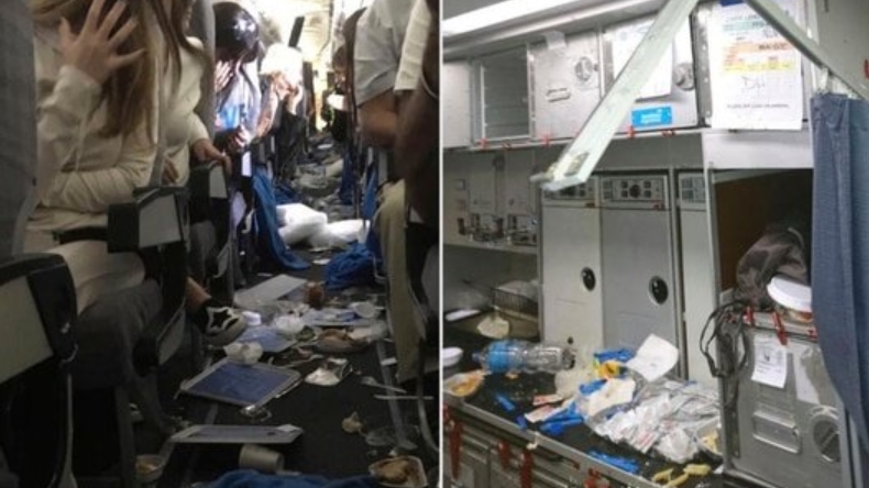 Turbulencia dejó 15 heridos en vuelo de Miami a Buenos Aires