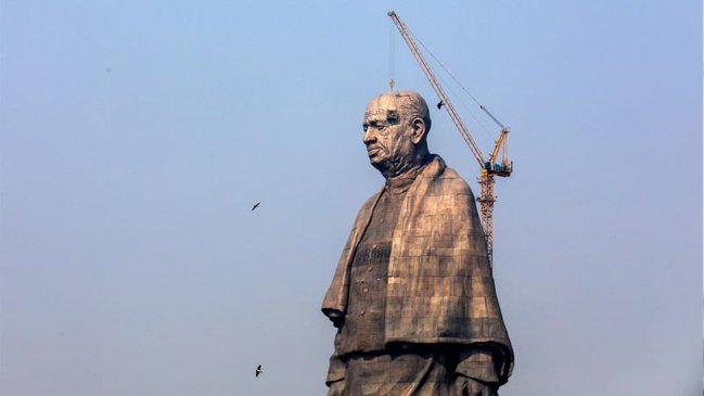 India levantó la estatua más grande del mundo en honor al 