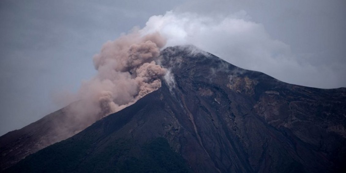Volcán de Fuego registró nuevos descensos de lahares