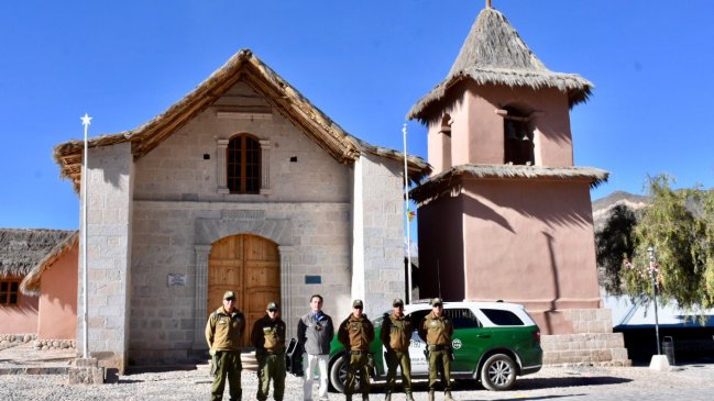 Refuerzan seguridad en Socoroma y Putre