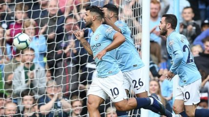 Manchester City aplastó a Burnley y se afirmó en el liderato de la Premier League