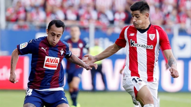 Un movedizo Fabián Orellana destacó en empate de Eibar ante Athletic de Bilbao