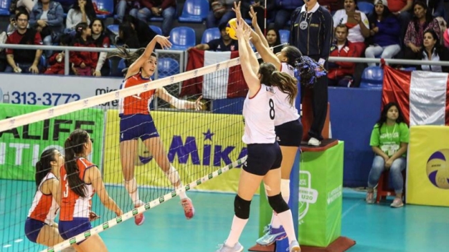  Chile debió conformarse con el 4° lugar del Sudamericano sub 20 de voleibol  