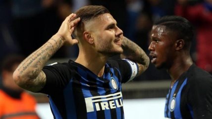 El postrero gol de Mauro Icardi que le dio el triunfo a Inter sobre AC Milan en el clásico