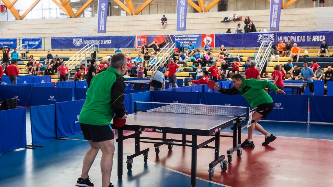 Campeonato Internacional de Tenis de Mesa Master se realiza este fin de