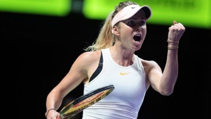 Elina Svitolina y Karolina Pliskova celebraron en la primera jornada del WTA Finals