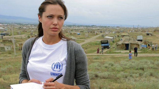 Angelina Jolie está en Perú para conocer la situación de los refugiados venezolanos