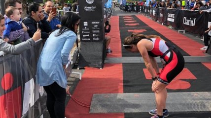   Deportista cruzó la meta en el Ironman de Palermo y su pareja le pidió matrimonio 