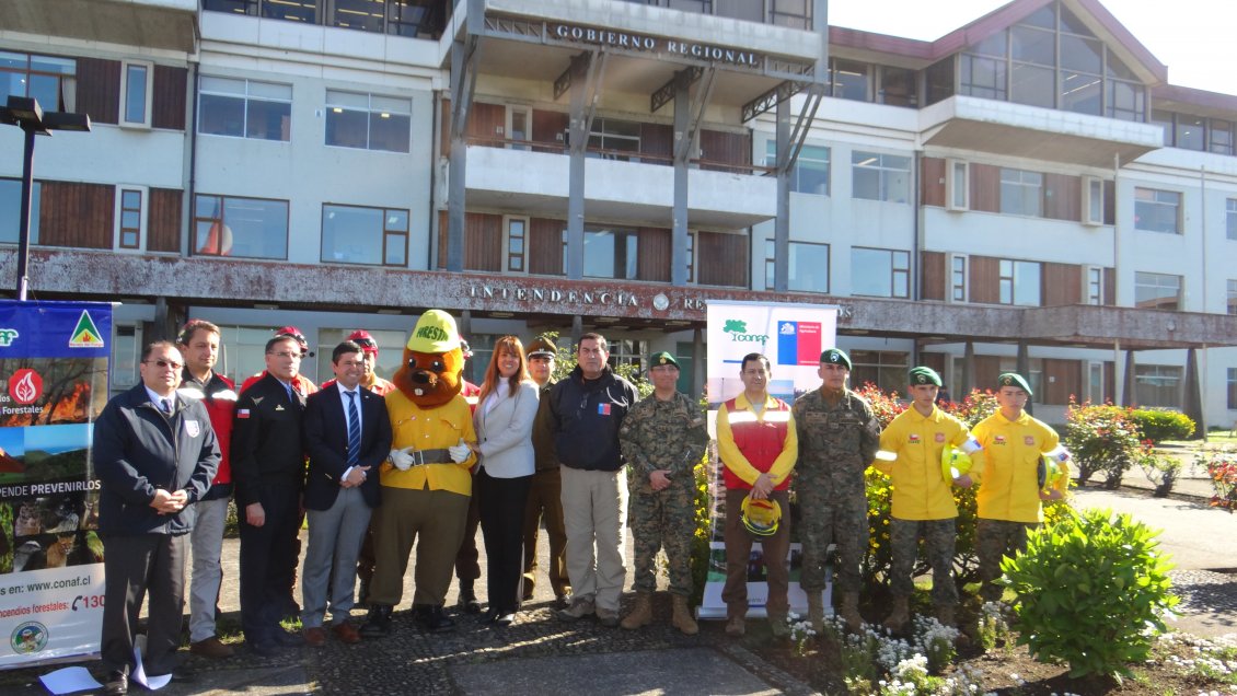 Partió campaña para prevenir incendios forestales en la Región de Los Lagos