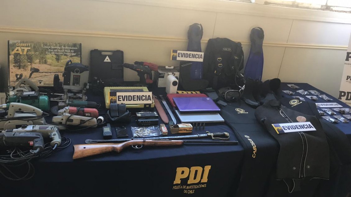 Punta Arenas: PDI detuvo a sujetos acusados de robo y receptación