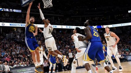Los Warriors perdieron el invicto en la NBA ante unos inspirados Nuggets