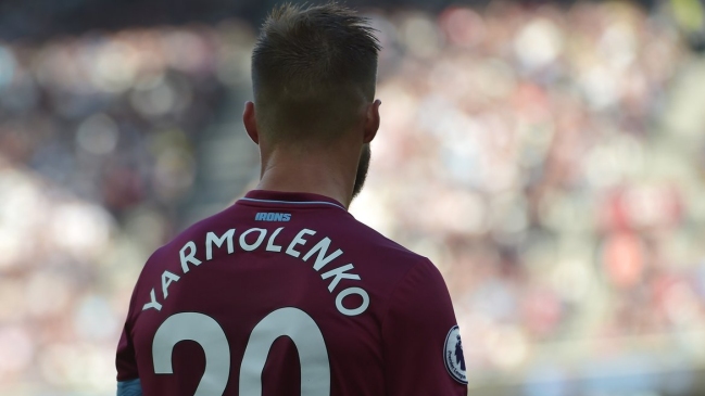 West Ham United perdió al ucraniano Yarmolenko por lesión en el tendón de Aquiles