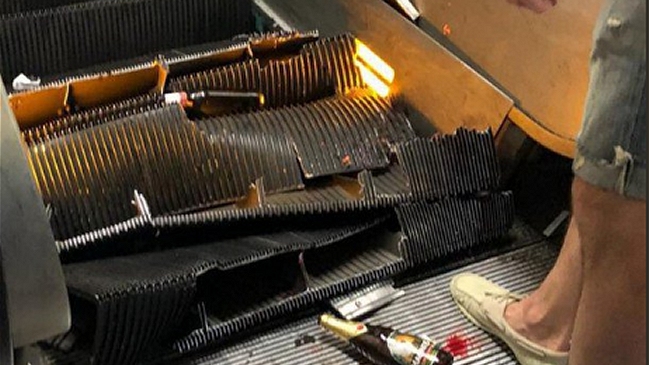 Caos en el metro de Roma: Falla en escalera mecánica causó grave accidente de hinchas de CSKA