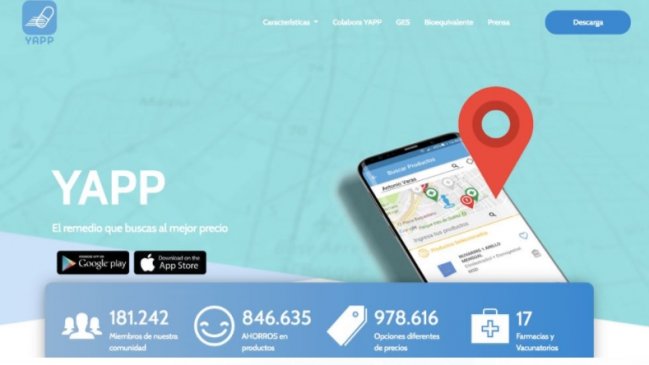 Aplicación permite comparar precios de remedios en Chile