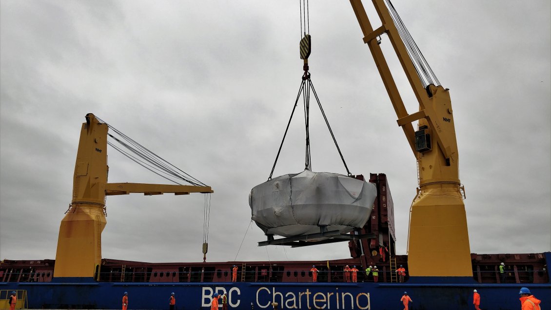 Llegó a Coquimbo una pieza clave del megatelescopio LSST