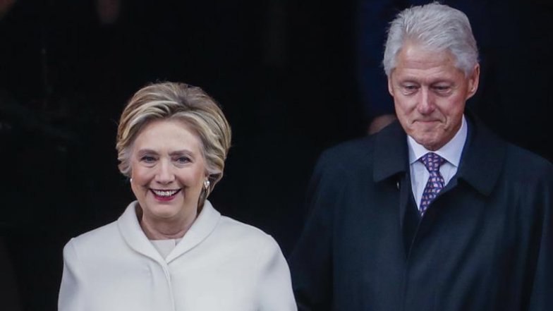 Clinton tras recibir 