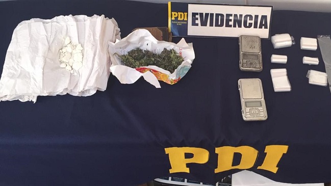 Detienen a primos que comercializaban droga en Pichilemu