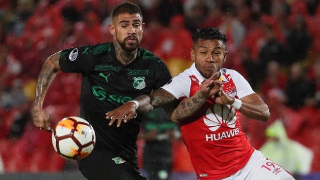 Independiente Santa Fe empató con Deportivo Cali en cuartos de final de la Copa Sudamericana
