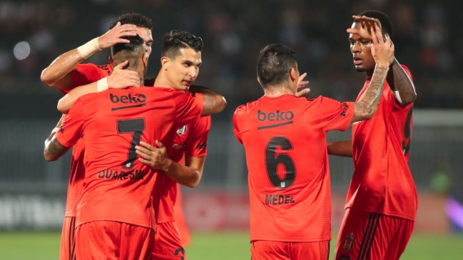  Besiktas de Medel y Roco buscará volver a los triunfos en Europa League  