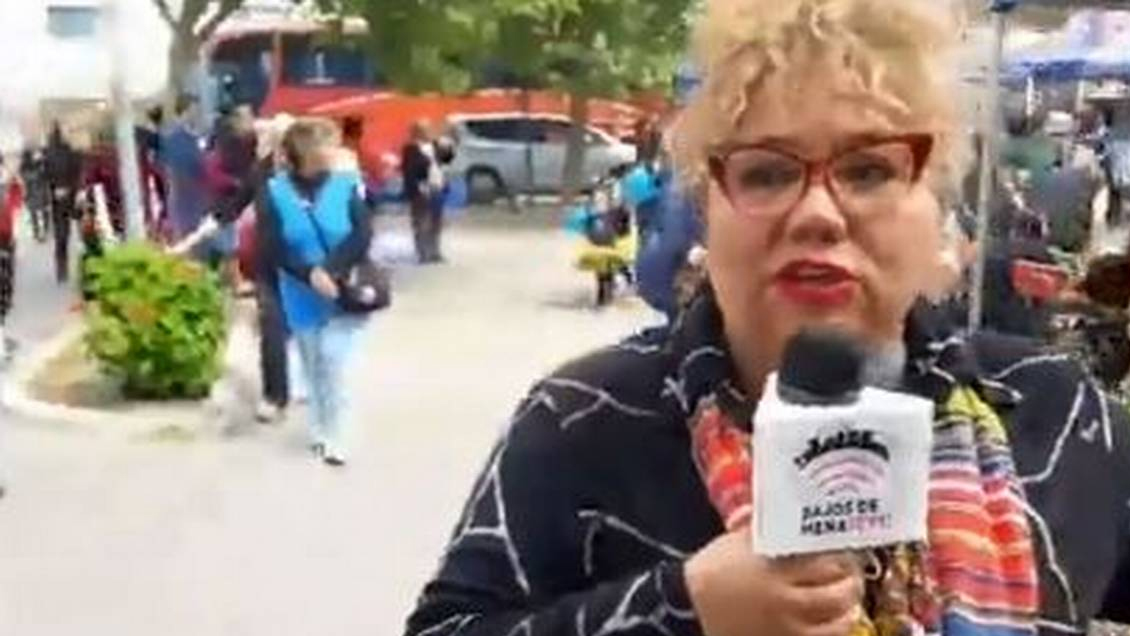 Reportera que relató balacera en Bajos de Mena: 