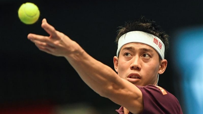 Kei Nishikori eliminó al campeón de Moscú en octavos de Viena