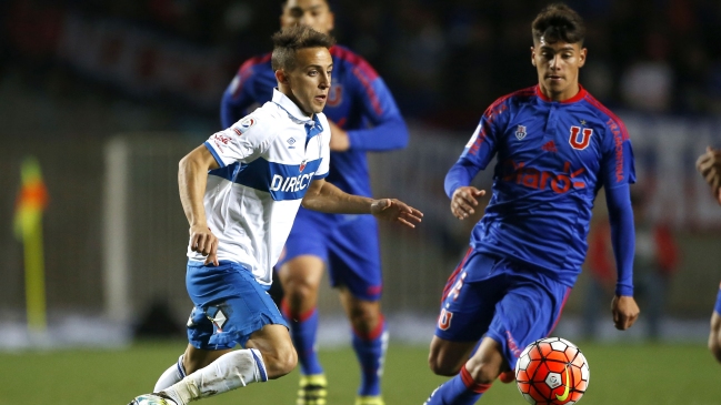 Las formaciones de Universidad de Chile y Universidad Católica para el clásico estudiantil