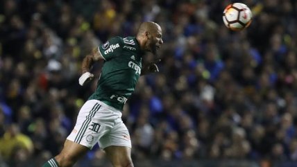 Capitán de Boca Juniors y Felipe Melo tuvieron un fuerte encontrón en La Bombonera