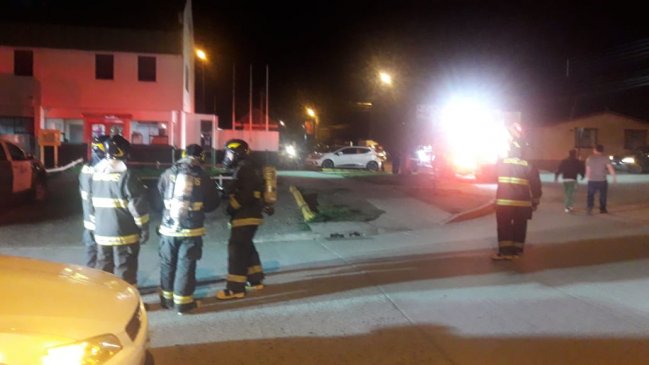 Fuga de gas en comisaría movilizó a Bomberos en Punta Arenas