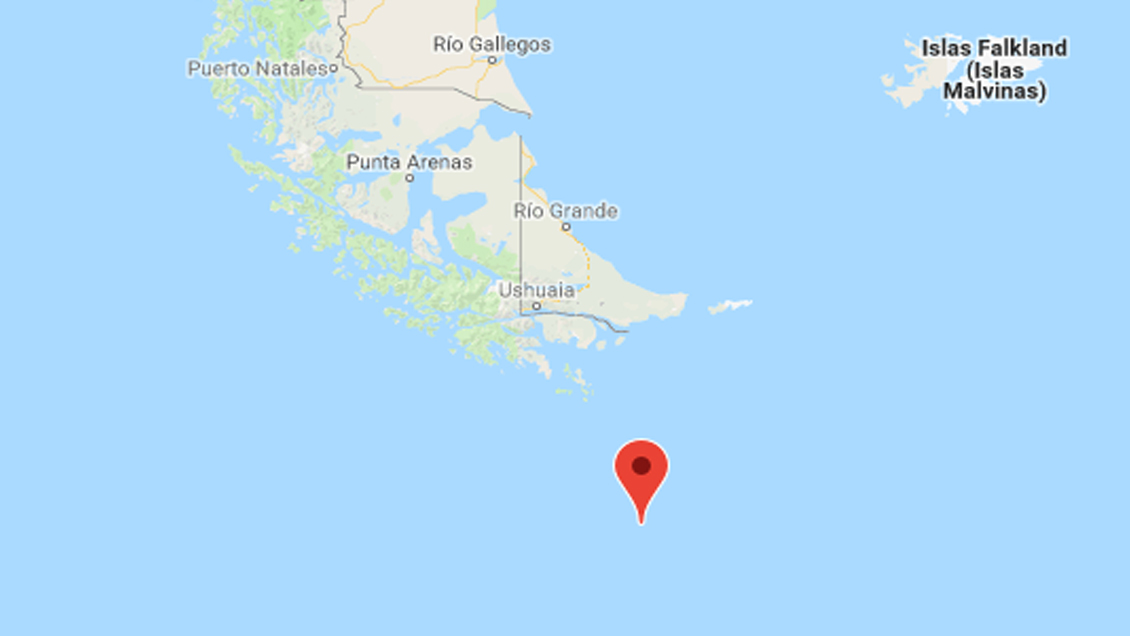 Sismo de 6,4 Richter se registró en el mar al sur de Puerto Williams