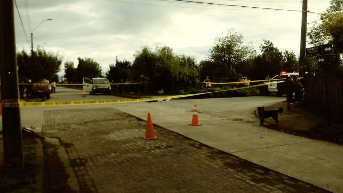 Hombre falleció tras ser atropellado por un camión en Paillaco