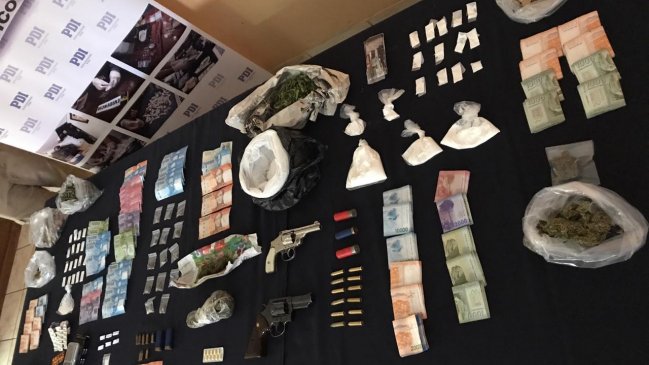 La Serena: PDI detuvo a 15 personas de la misma familia en operativo antidrogas