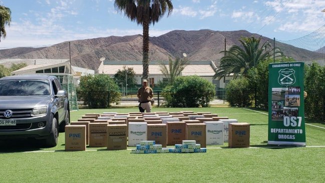 Más de 40 mil cajetillas de cigarrillos de contrabando fueron decomisadas en Atacama
