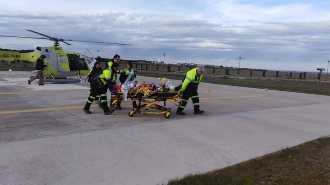 Magallanes: Un muerto y un herido de gravedad dejó accidente automovilístico