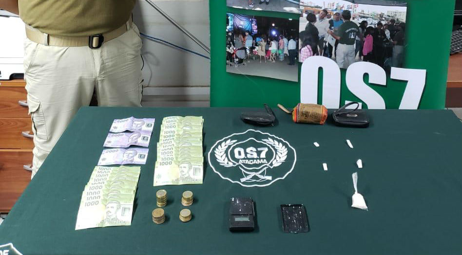 Agente encubierto permitió la captura de microtraficante en Copiapó