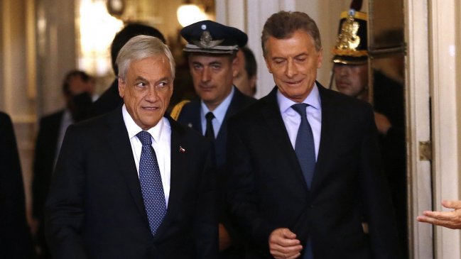 Piñera: Macri lo está pasando mal
