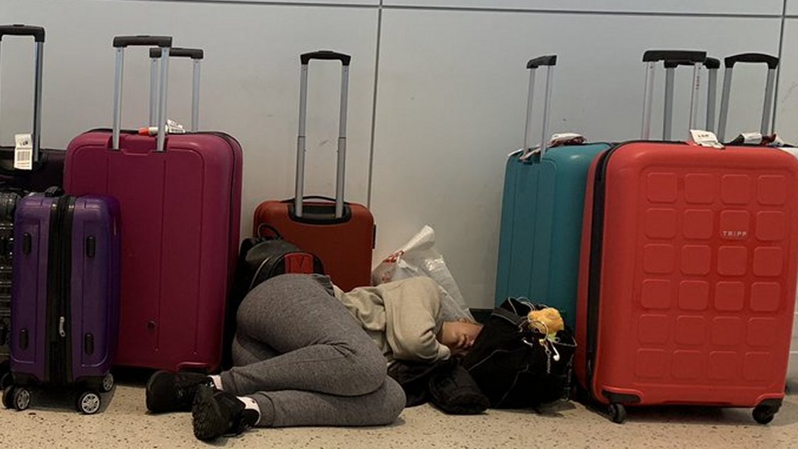 El infernal viaje de ocho horas que finalmente duró tres días