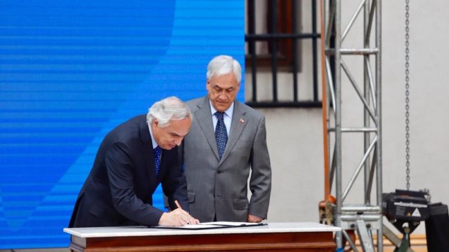 Presidente Piñera presentó proyectos del acuerdo de Seguridad Pública