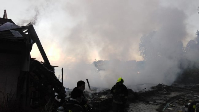 Frutillar: Incendio afectó por segunda vez a hotel abandonado
