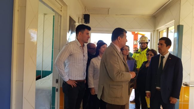 Ñuble: Incendio afectó a Centro de Salud Familiar en San Nicolás