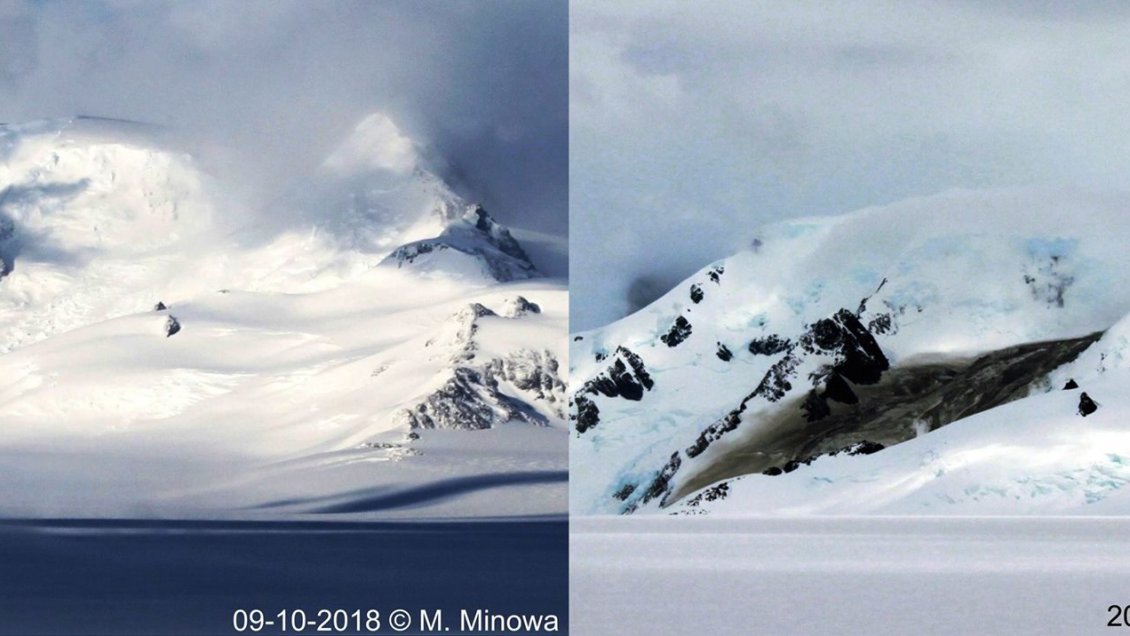 Preocupación por actividad volcánica en Campo de Hielo Sur