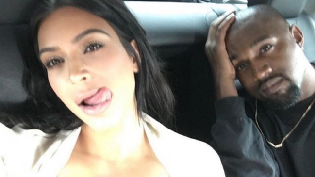 Kanye West filtró por error foto íntima de Kim Kardashian